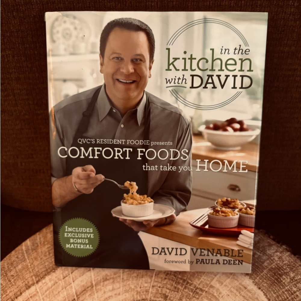 David VENABLE Comfort Foods That Take You Home Signed QVC 1st Edition